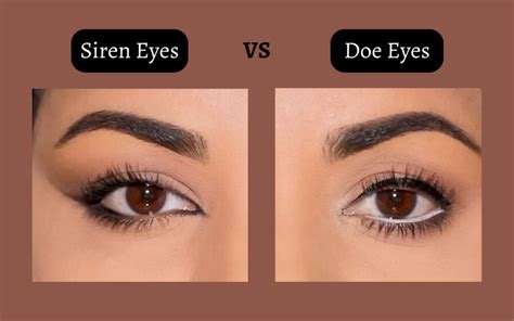 Doe Eyes vs Siren Eyes: Know The Difference in Makeup Looks