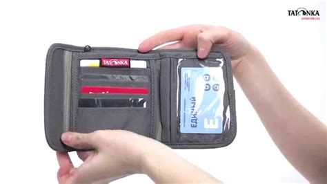TATONKA-SHOP - Кошелек EURO WALLET - YouTube