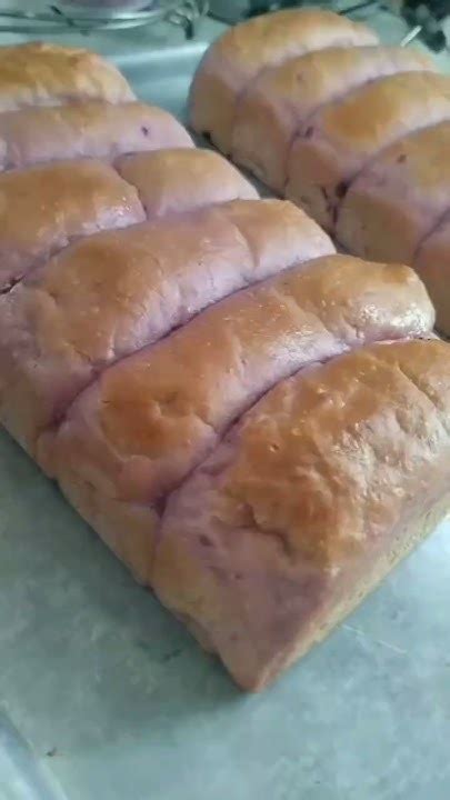 resep roti sobek ubi ungu metode sponge biang rotiubiungu baking