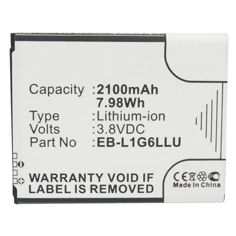 EB-L1G6LLA EB-L1G6LLU EB-L1G6LLZ Battery for Samsung Galaxy S3, S3 ...