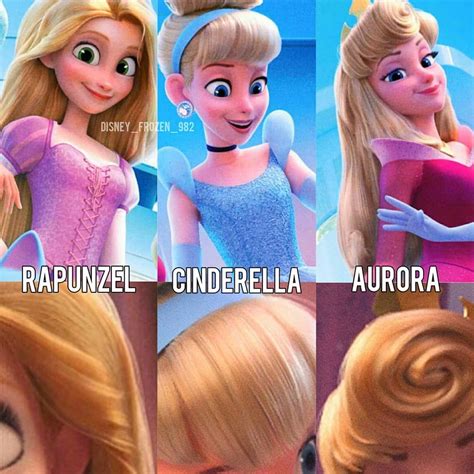 @disney_frozen_982 on Instagram: “Disney Princesses with blonde hair💛🌹 ...