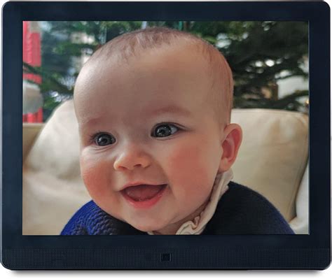 Pix-Star Easy Digital Picture Frame WiFi 15 Inch, Share Videos and