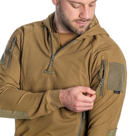 Bluza Helikon Range Hoodie TopCool - Coyote/Adaptive Green - sklep ...