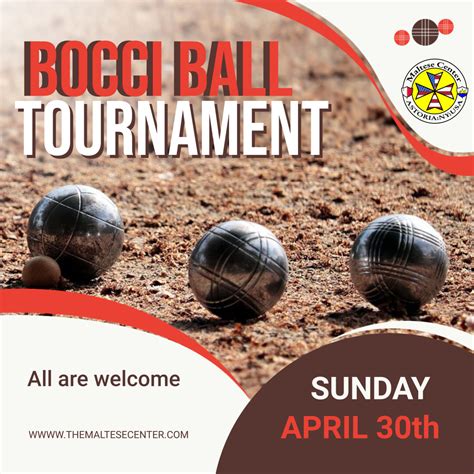 BOCCI TOURNAMENT | The Maltese Center