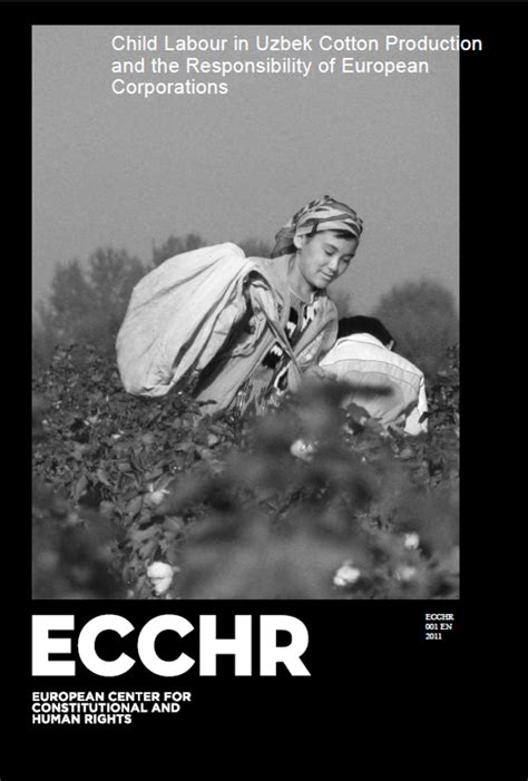 ECCHR: Child Labour in Uzbek Cotton Production and the Responsibility ...
