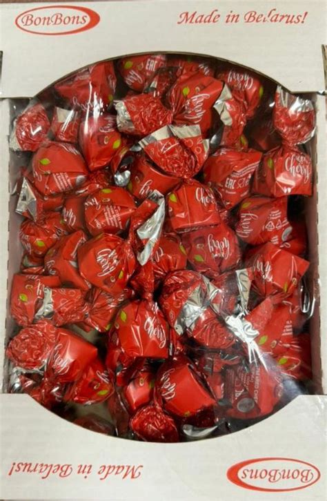 Конфеты шоколадные "Red Cherry" вишня в ликере 1 кг BONBONS - купить с ...