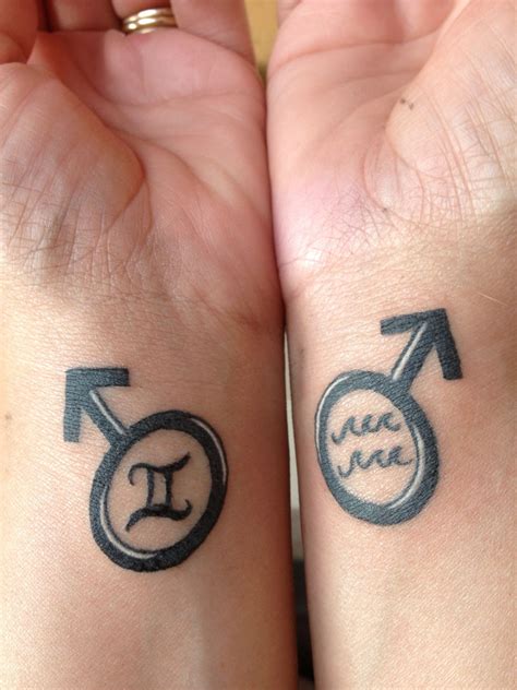 Male Symbol Tattoo