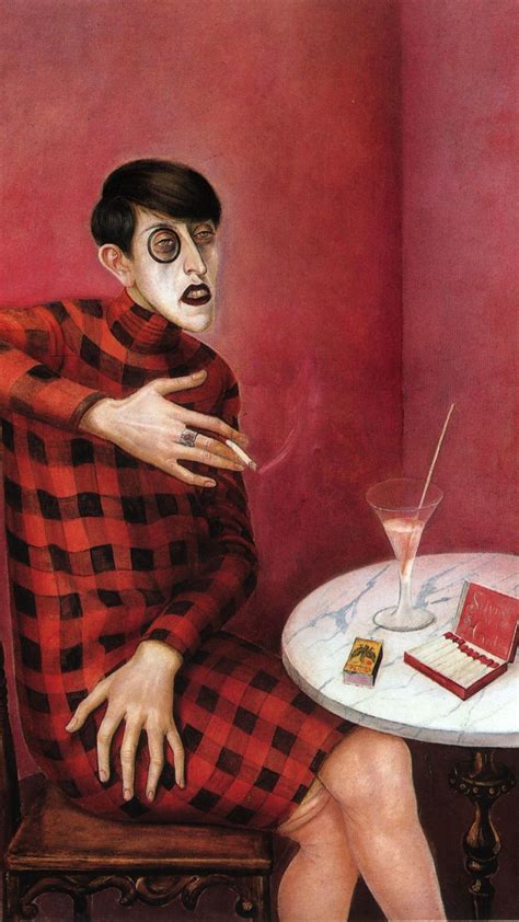 art wallpapers : Otto Dix (1891 - 1969) Metropolis Portrait of the...