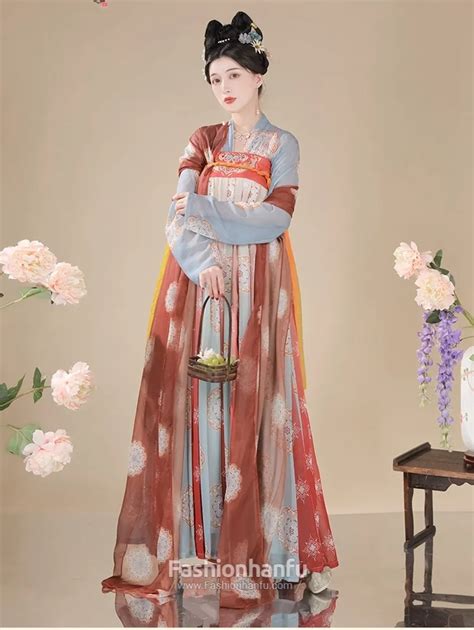 Chinese Clothing Fashion Hanfu Qixiong Ruqun Dress - Fashion Hanfu
