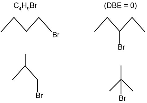 How many structural isomers are possible by C4H9Br.