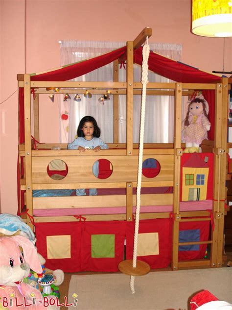 Loft Bed Adjustable by Age for kids | buy online | Billi-Bolli