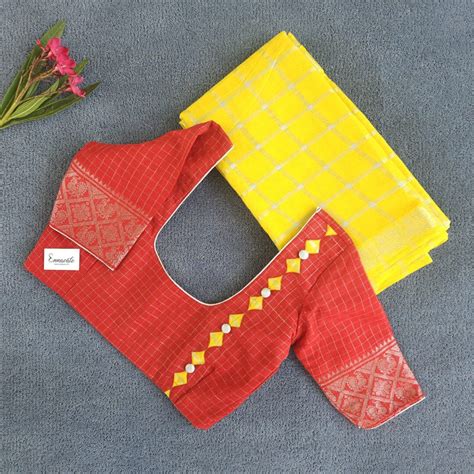 Saree Blouse_ECCS00901 - Ennavale.com