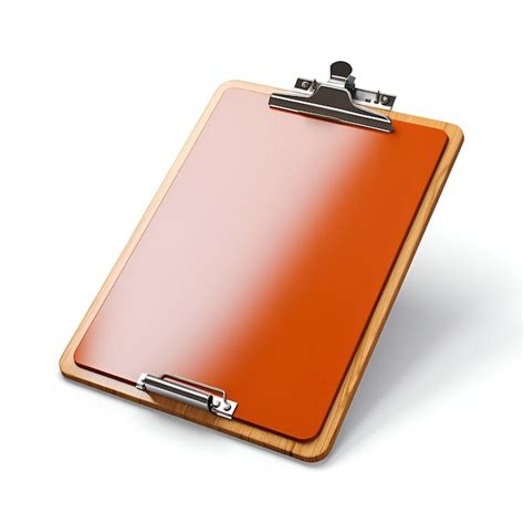 Free Photo | Clipboard isolated on white background Clipping path included