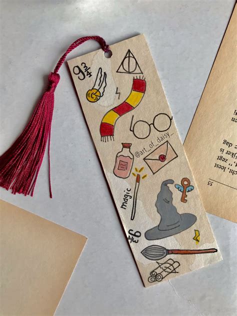 easy harry potter bookmarks artofit