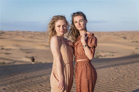 Pretty Women in a Desert · Free Stock Photo