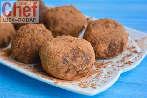 Конфеты из сухого молока и какао / Десерт / Рецепты / Шеф-повар ...