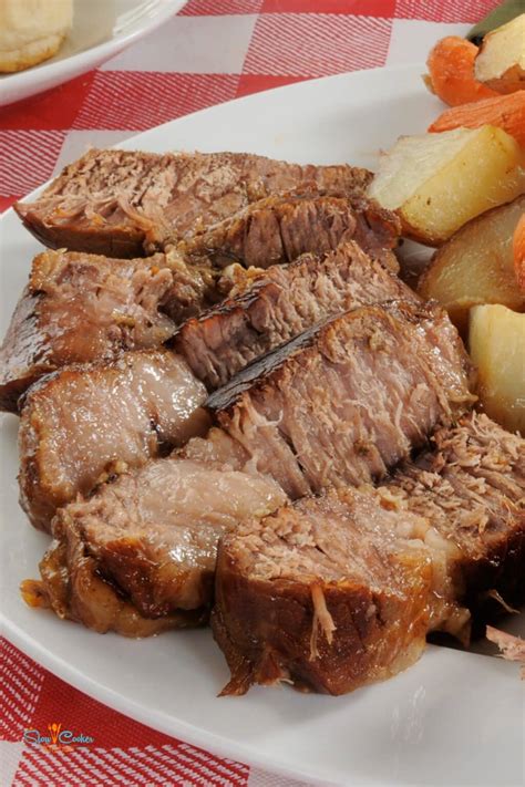 Easiest Crock Pot Roast Beef Ever! | SlowCookerKitchen.com