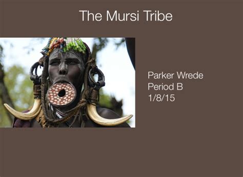 Mursi tribe on FlowVella - Presentation Software for Mac iPad and iPhone