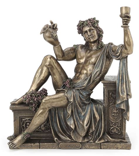 Dionysus Greek God of Wine and Festivity Statue Figure Sculpture Home ...