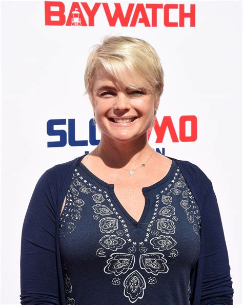 Erika Eleniak - Baywatch Casts Hosts the Slomo Marathon in Los Angeles