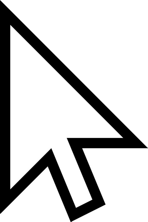 mouse icon png white
