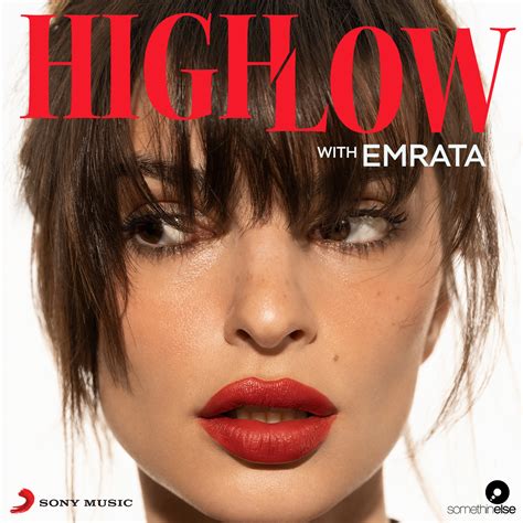 Emily Ratajkowski Launching New Podcast, 'High Low with EmRata'