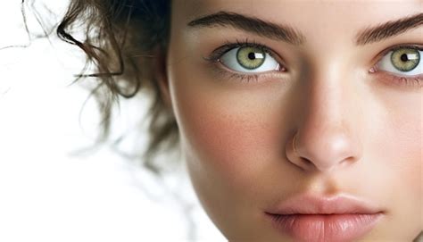 Premium AI Image | Look at me closeup shot of a beautiful woman ...