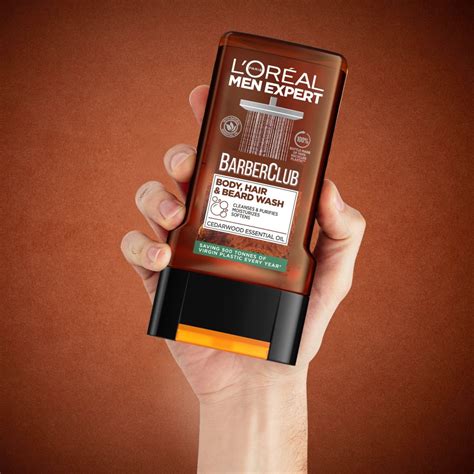 L’Oréal Paris Men Expert Barber Club shower gel for men for hair, beard ...