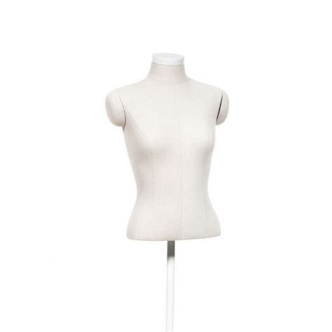Half female bust with white fabric