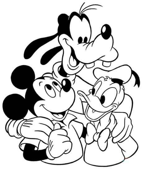 Desenho Colorir Mickey - 50+ Desenhos do Mickey para colorir - Dicas Práticas