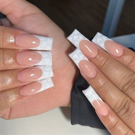 latest white tip nail ideas     alexie