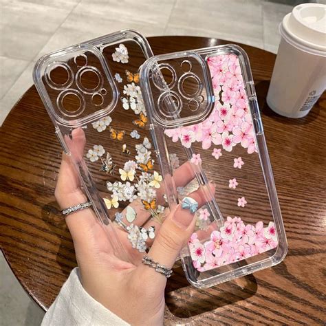 Купить Модный силиконовый прозрачный чехол для телефона для iPhone 15 ...