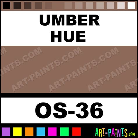 Umber One Stroke Translucent Ceramic Paints - OS-36 - Umber Paint, Umber Color, Mayco One Stroke ...