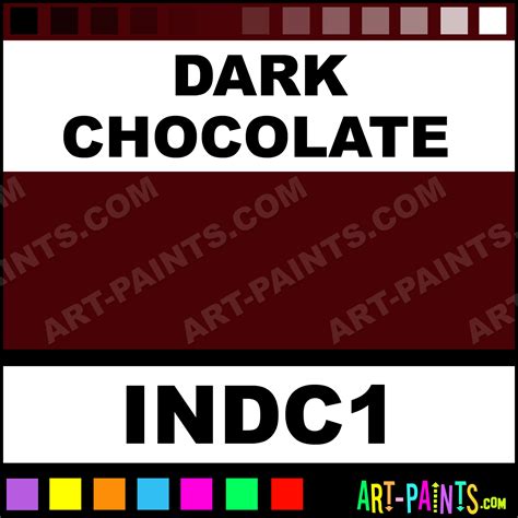 Dark Chocolate Colors Tattoo Ink Paints - INDC1 - Dark Chocolate Paint