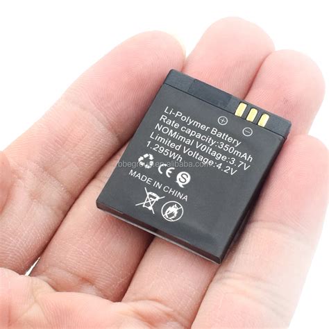 Top Brand Smart Watch Battery 3.7v 350mah Rechargeable Li-ion Polymer ...