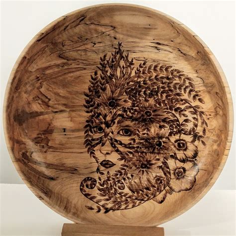 spalted maple images  pholder woodworking turning