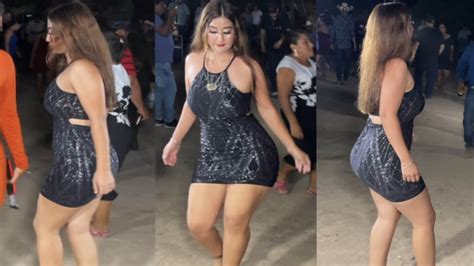 Que Movimientos Tan Sexis Wow! Se Lucio Bailando Esta Hermosa Mujer Con