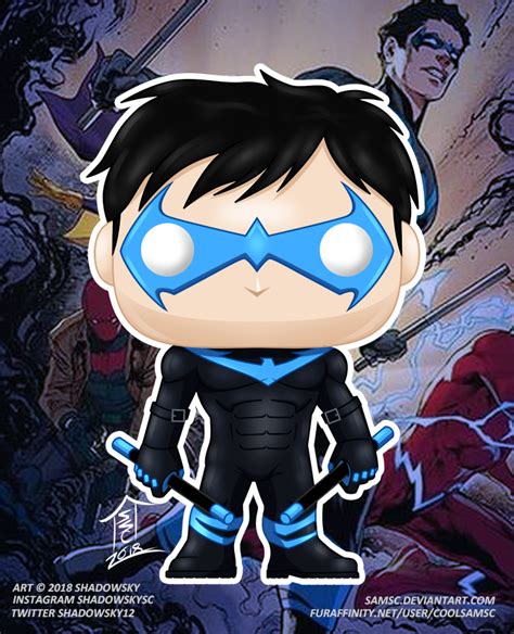 Nightwing Rebirth Funko POP — Weasyl