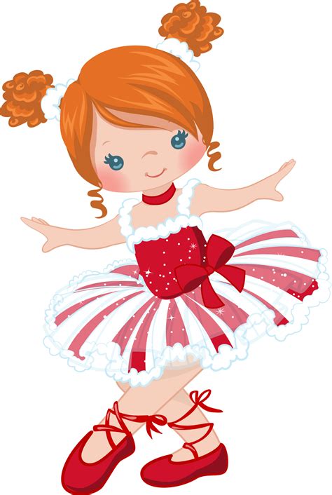 Cliparts from Anna : Little ballerina. Маленькая балерина. PNG.