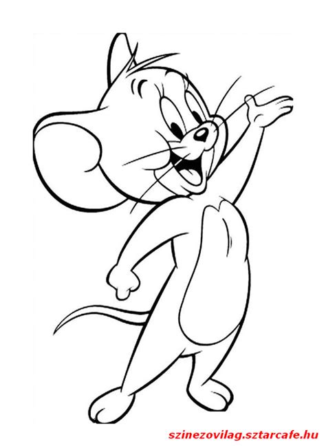 Tom és jerry színező 047 - Színezővilág