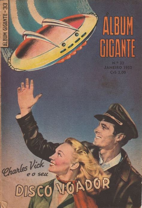 O Seu Moco Do Disco Voador - Gibi Album Gigante Charles Vick e o seu Disco Voador. | Disco voador ...
