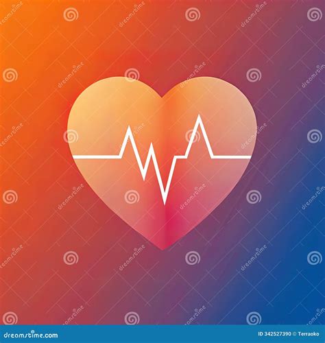 Heart And Electrocardiogram Cartoon Vector | CartoonDealer.com #34653635