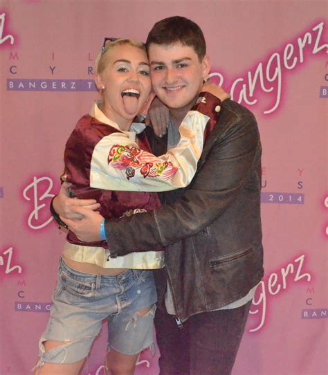 Miley Cyrus Gives Fan Ultimate Bangerz Tour Meet & Greet (PHOTOS