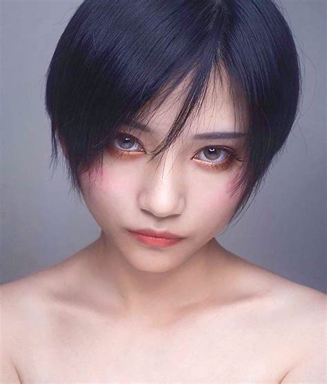 Pin on シェン イン イン | Hair cuts, Asian short hair, Girl short hair