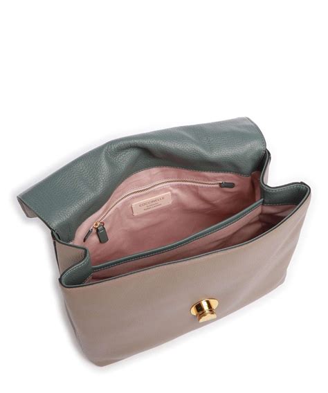 Coccinelle Liya Handbag grained leather taupe - E1MD0180101-514 ...