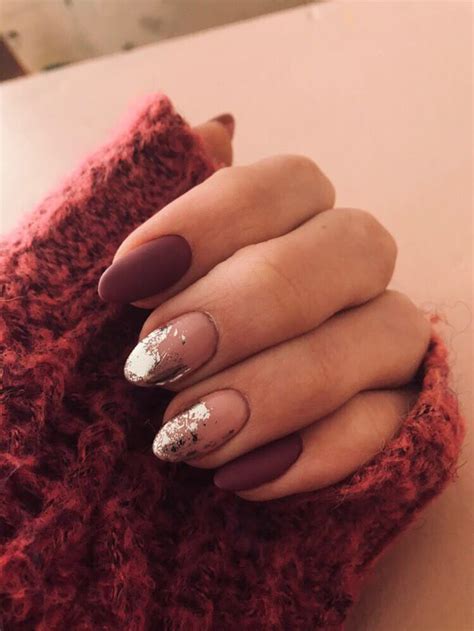 Винный маникюр | Ongles