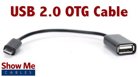 Easy To Use USB 2.0 Micro OTG Cable - Highlight - YouTube