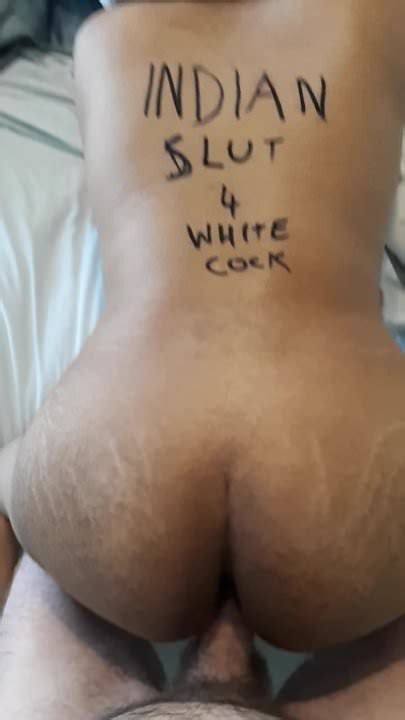 indische schlampenfrau die grossen weissen schwanz nimmt xhamster