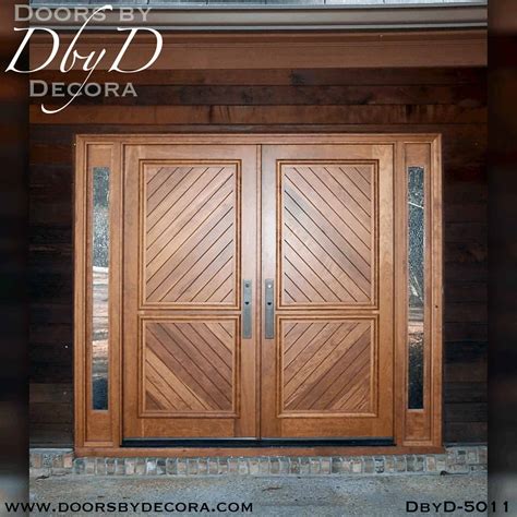 Modern Front Double Doors
