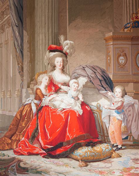 Vigee Lebrun Marie Antoinette And Her Children